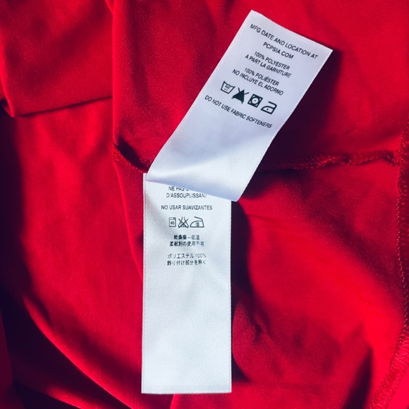 Patagonia Men/Unisex XS Cherry Red Daily Capilene Baselayer T-shirt - Picture 6 of 7